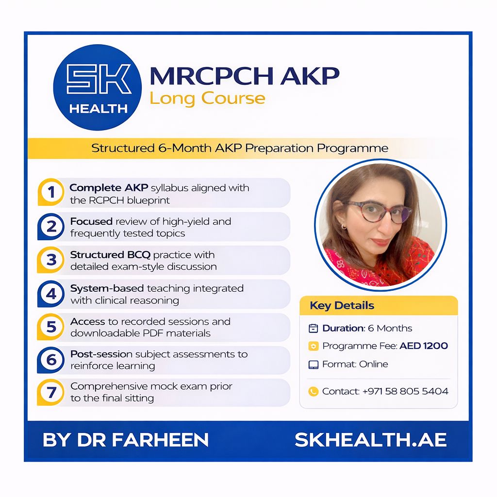 MRCPCH AKP Long Course