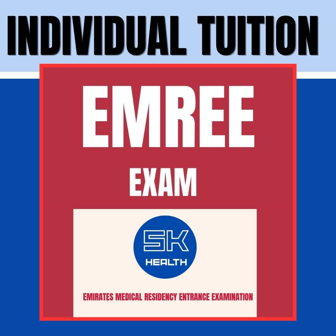 تدريس خصوصي لامتحان القبول لبرنامج الإقامة الطبية لدولة الإمارات (EMREE)