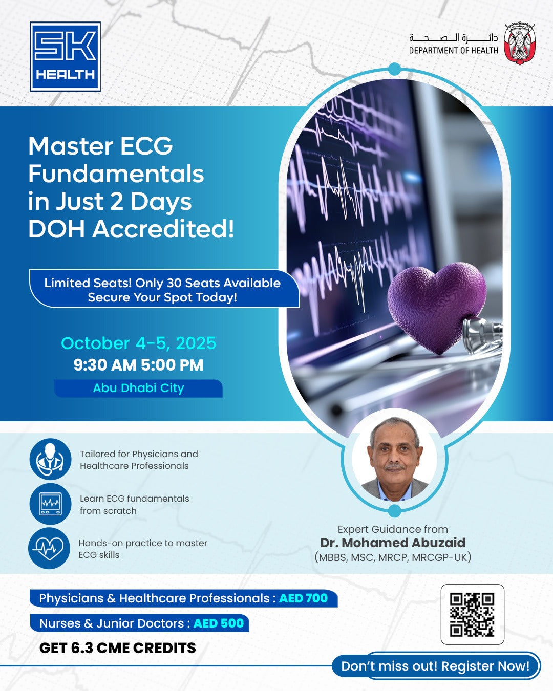 ECG ESSENTIALS: A COMPREHENSIVE 2 DAY COURSE