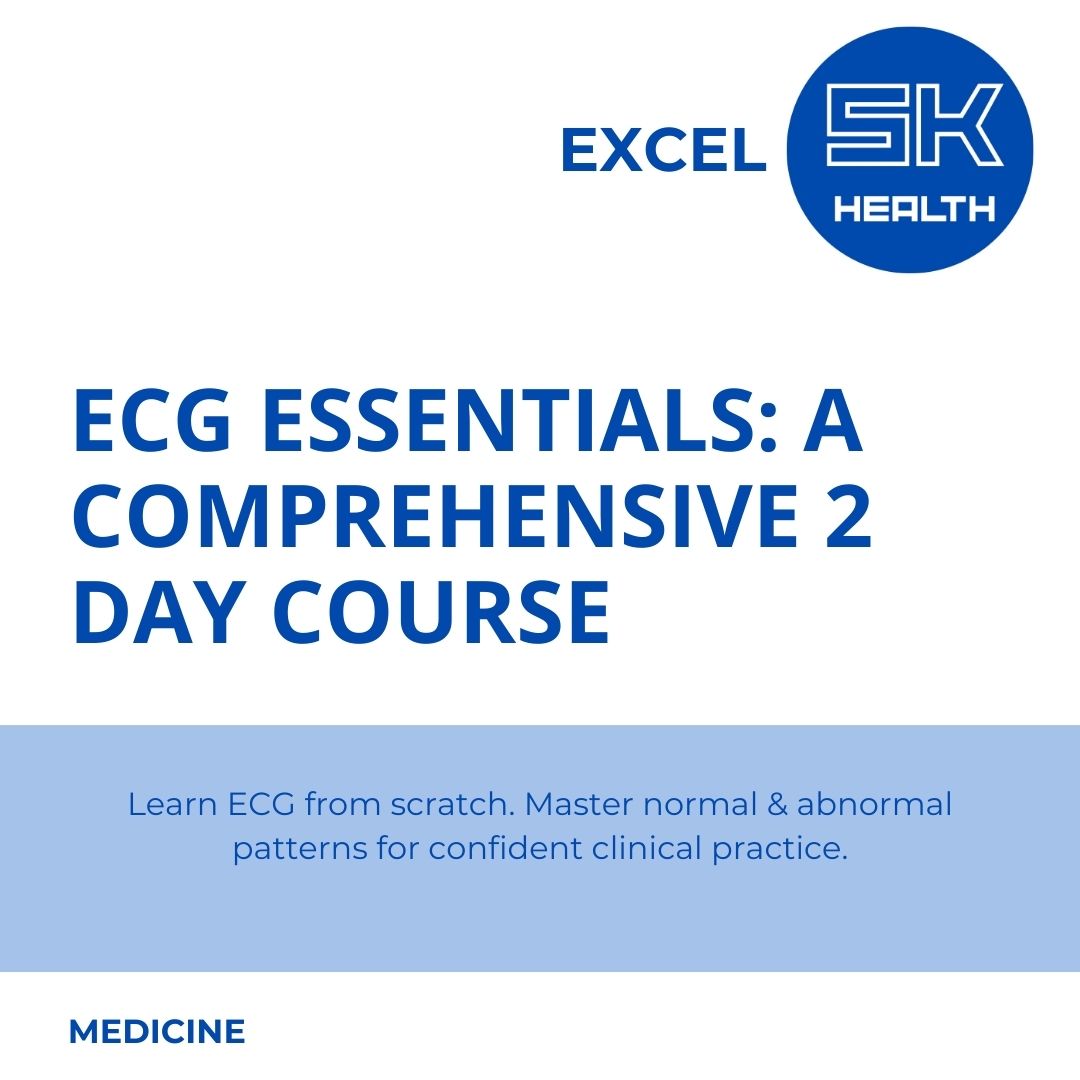 ECG ESSENTIALS: A COMPREHENSIVE 2 DAY COURSE